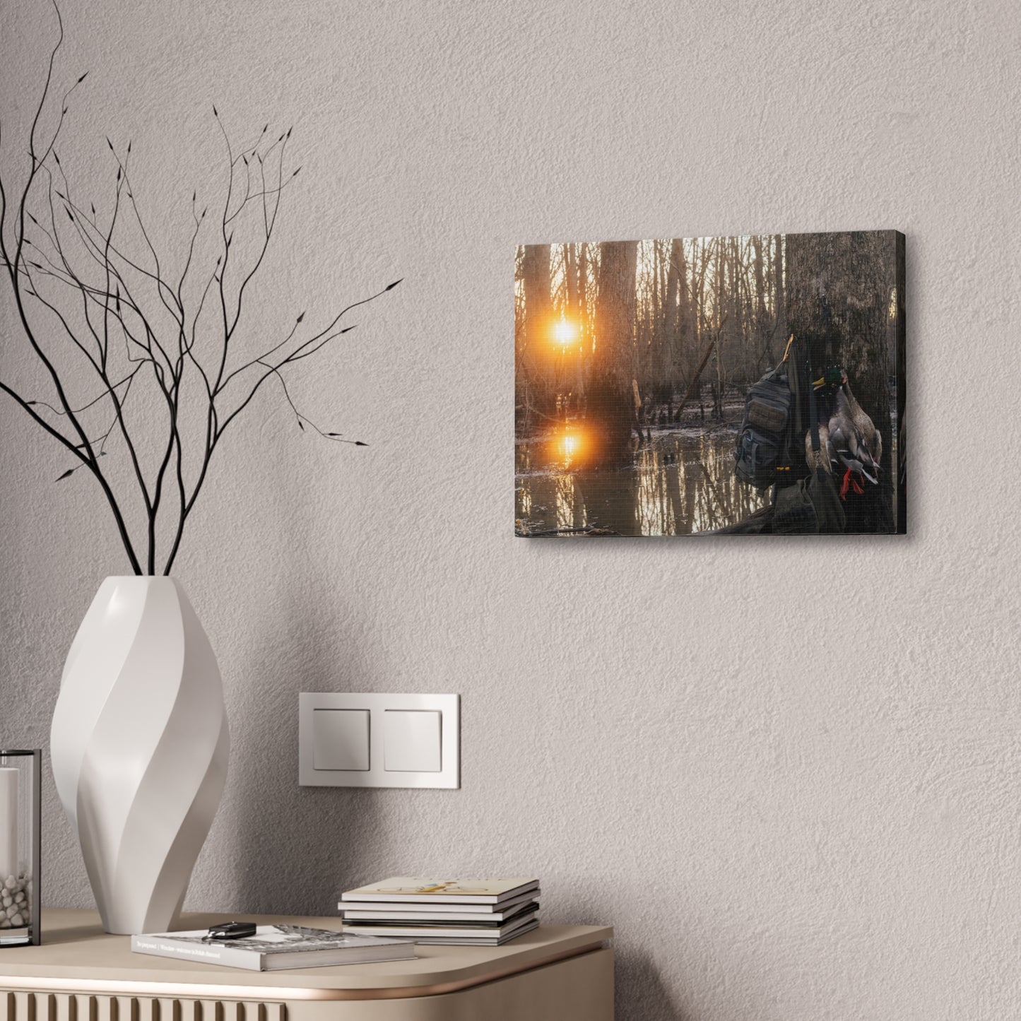 Hardwood Sunrise Canvas