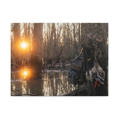 Hardwood Sunrise Canvas