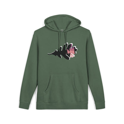 Neon Leaf Hoodie