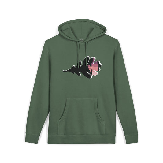 Neon Leaf Hoodie